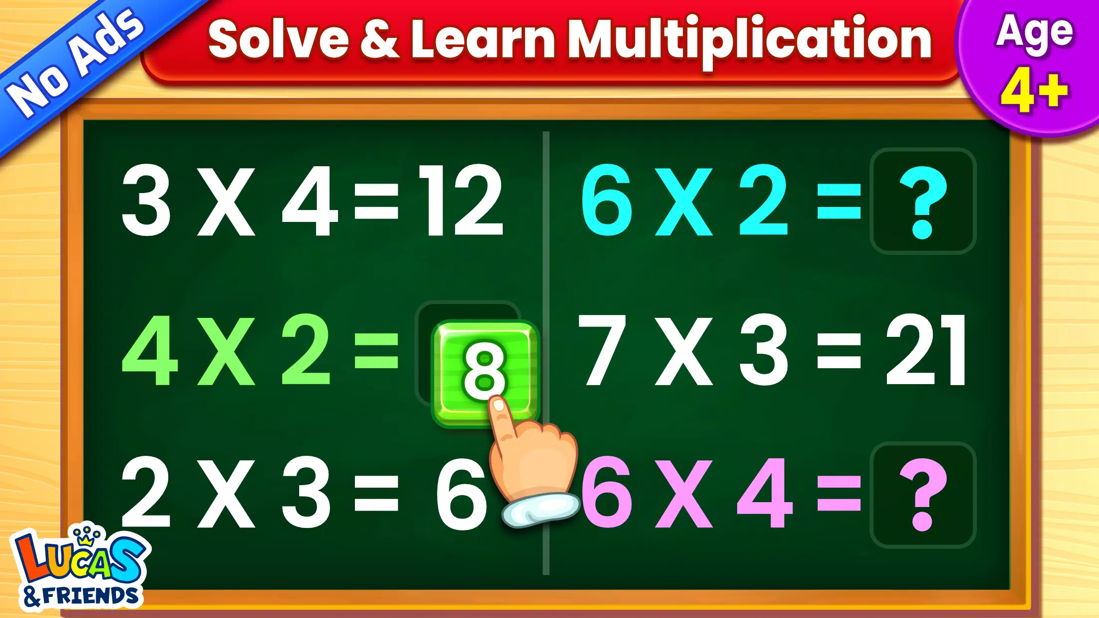 Kids Multiplication Math Games Screenshot 0