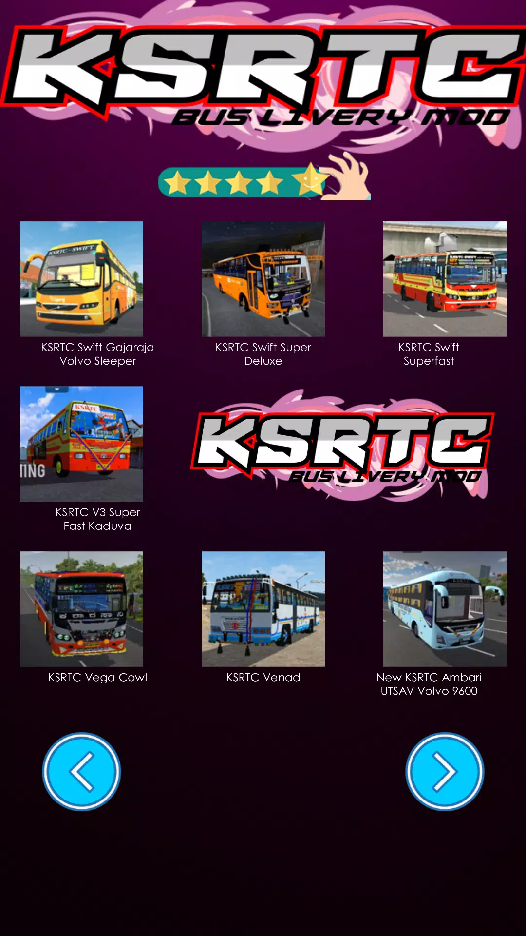 Ksrtc Bus Livery Mod Tangkapan skrin 3