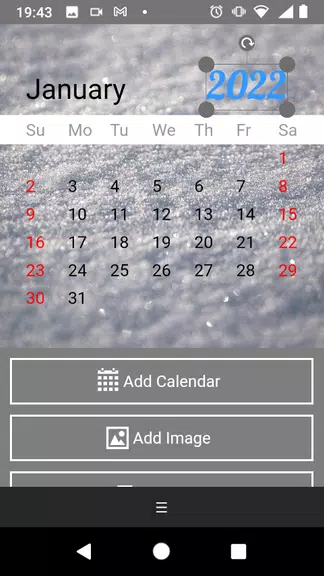 Calendarum: make your calendar स्क्रीनशॉट 3