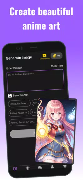 Schermata AI Image Generator - Anime Art 0