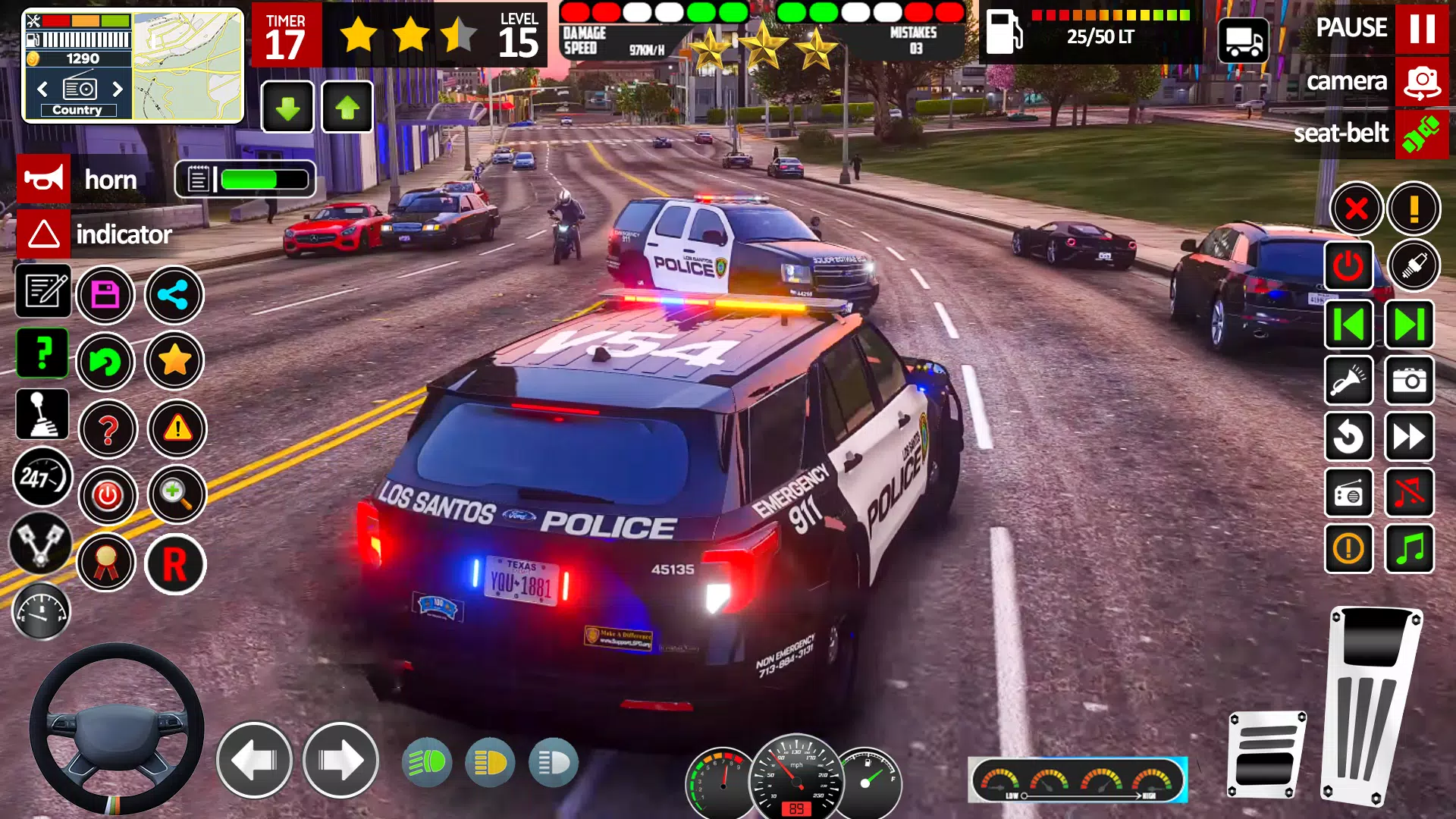 Schermata Car Chase Game Cop Simulator 1