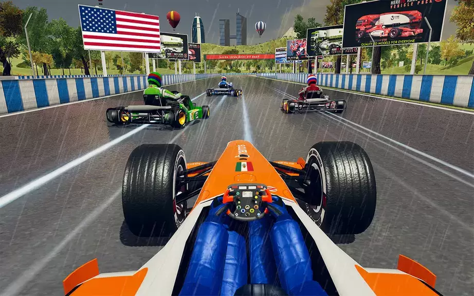 Go Kart Racing Games 3D Stunt應用截圖第1張