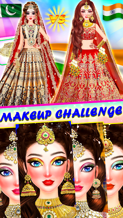 Indian Bride Dress Up Girl Tangkapan skrin 2