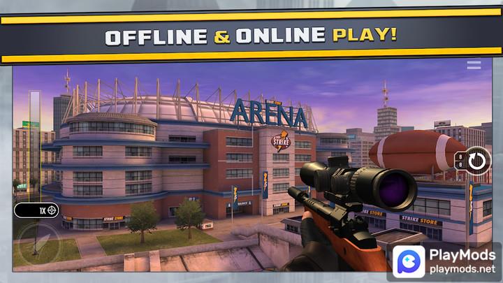 Pure Sniper: 3D Baller Spiele Screenshot 1