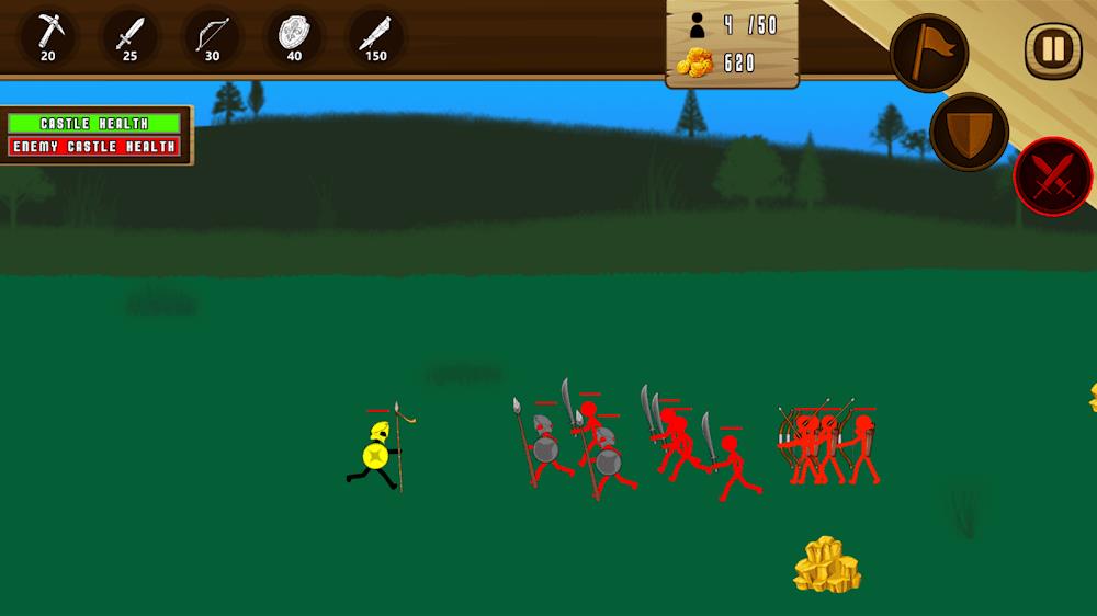 Stickman Age: Stick War Battle Zrzut ekranu 0