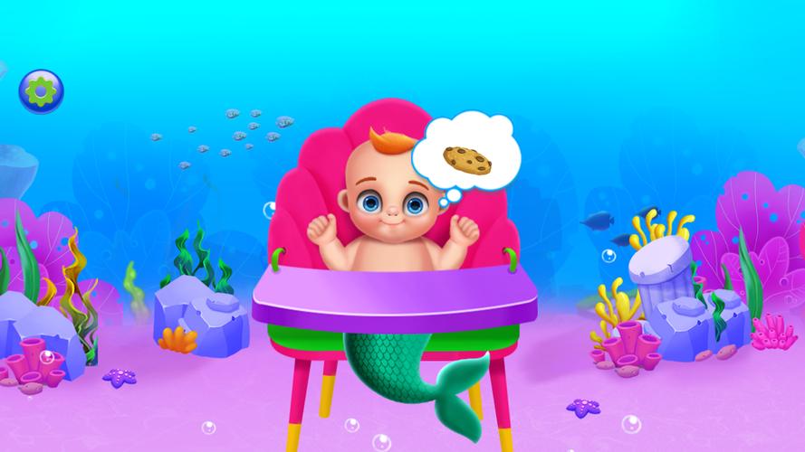 Pregnant Mermaid Mommy Salon Captura de tela 2