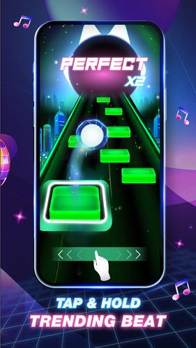 Tiles Hop Fire: EDM Piano Mix Ảnh chụp màn hình 2