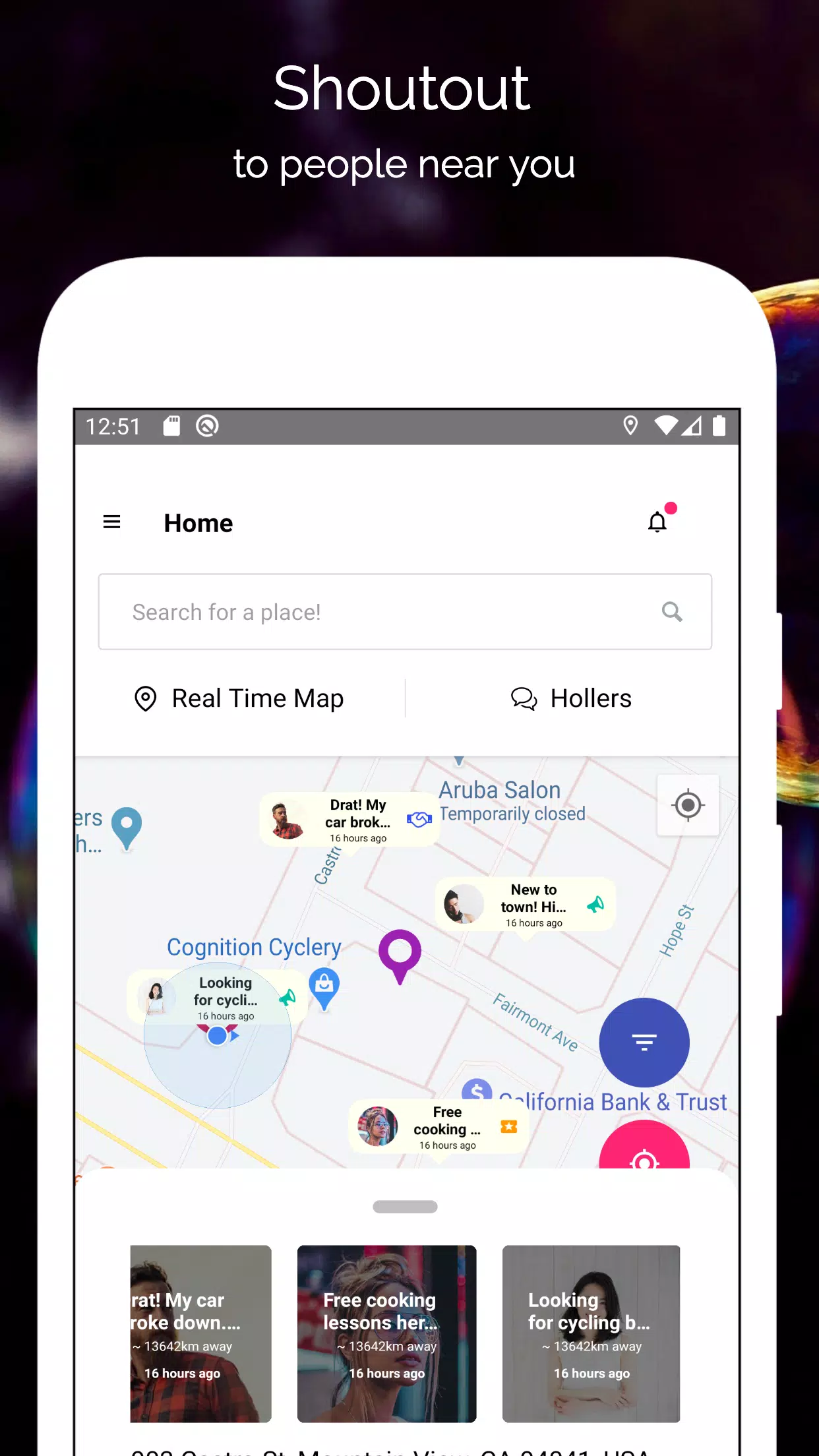 Holler Away: Mingle & Engage w應用截圖第0張