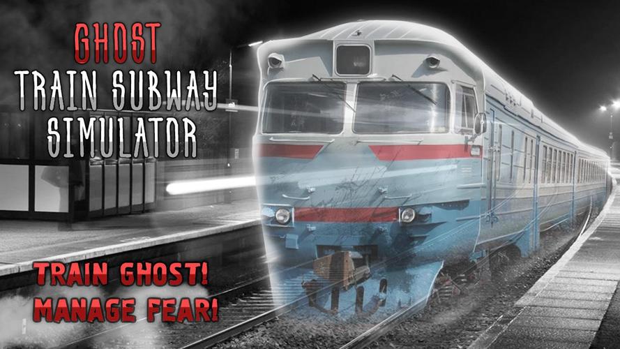 Ghost Train Subway Simulator Tangkapan skrin 2