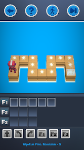 AlgoRun : Coding game Schermafbeelding 0