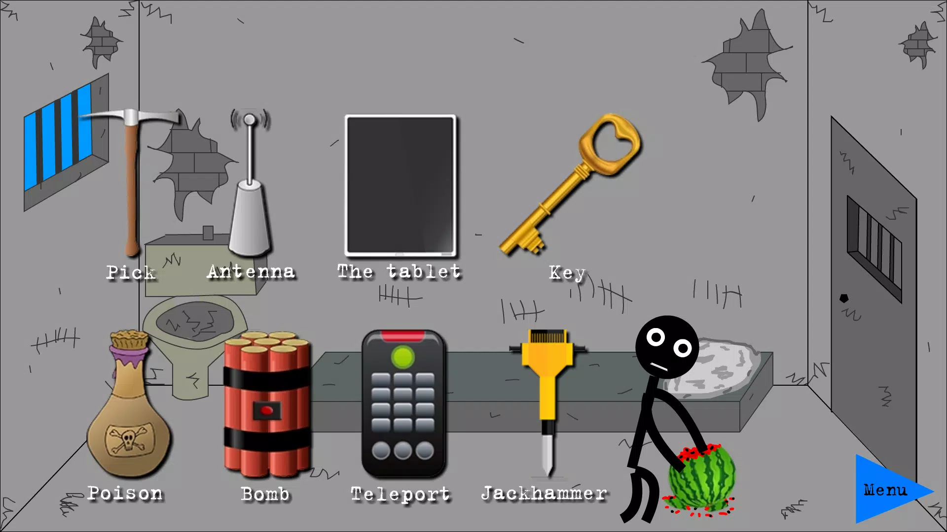 Stickman Jailbreak，Funny Escap ภาพหน้าจอ 0