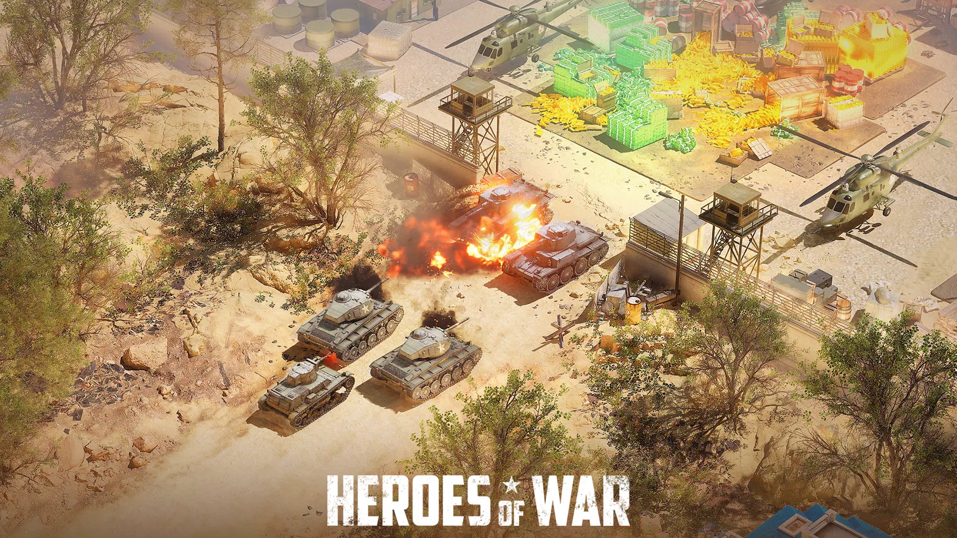 Heroes of War Ảnh chụp màn hình 1