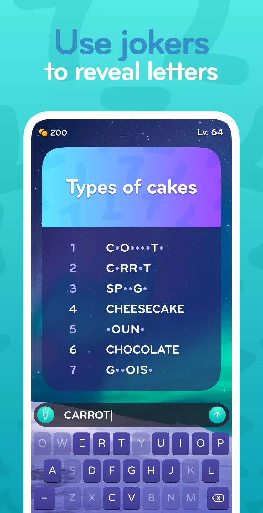 Top 7 - family word game Screenshot 2