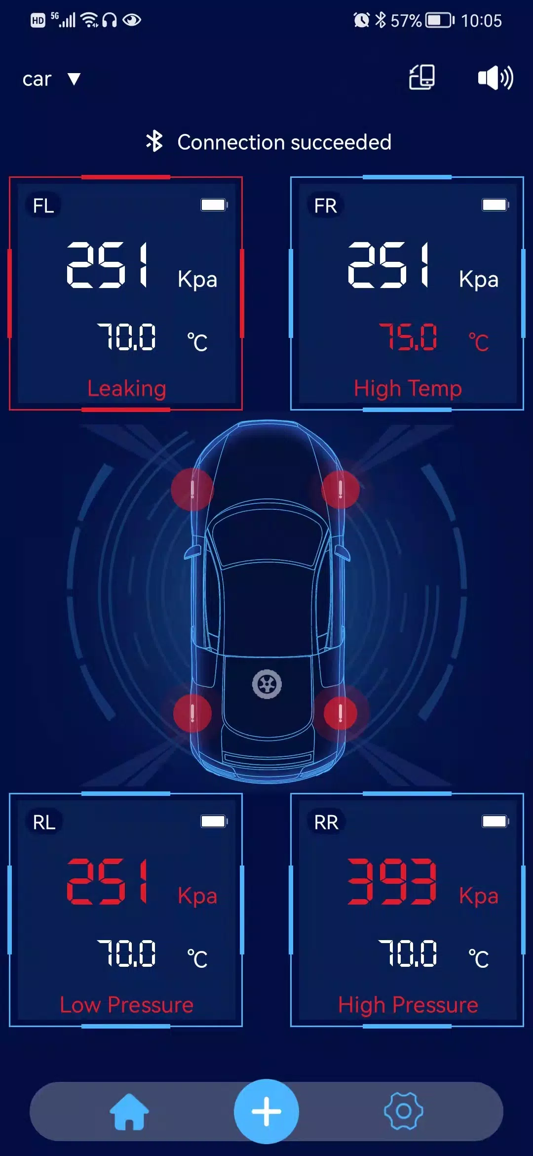 BL8 TPMS ภาพหน้าจอ 3