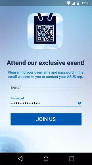 ASUS Invitation App স্ক্রিনশট 0