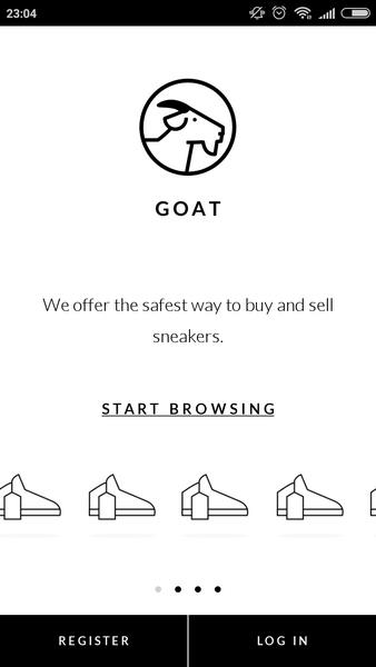 GOAT – Sneakers & Apparel Tangkapan skrin 0