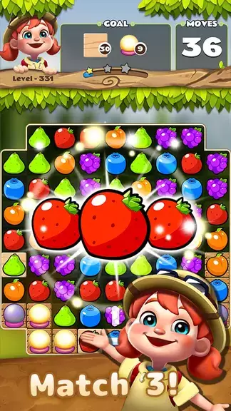 Fruits POP : Match 3 Puzzle Ekran Görüntüsü 1