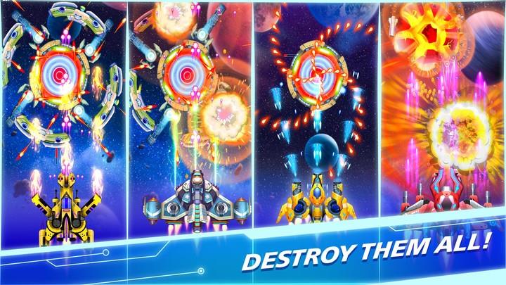 Galaxy War - Space Shooter ဖန်သားပြင်ဓာတ်ပုံ 1