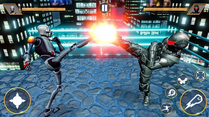 Robot World Wrestling Games 3D Captura de tela 1