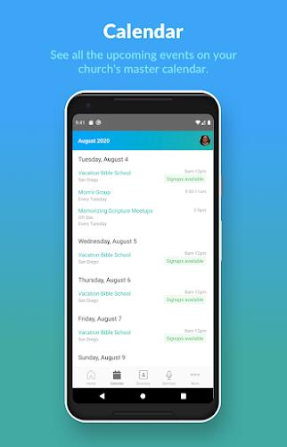Church Center App स्क्रीनशॉट 3