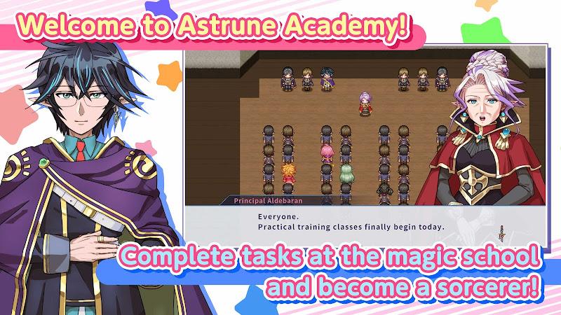 RPG Astrune Academy Captura de tela 0