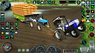 Indian Tractor Game 2023 Capture d'écran 1