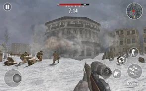 World War Games Offline: WW2 스크린샷 1