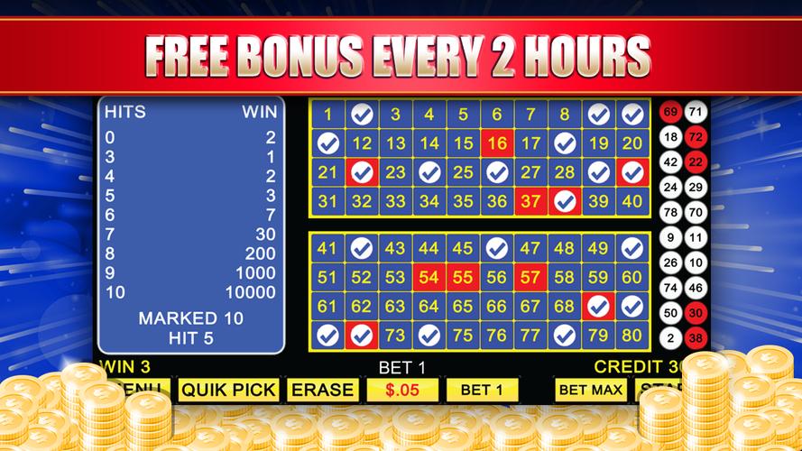 Keno Super 4X Captura de pantalla 1