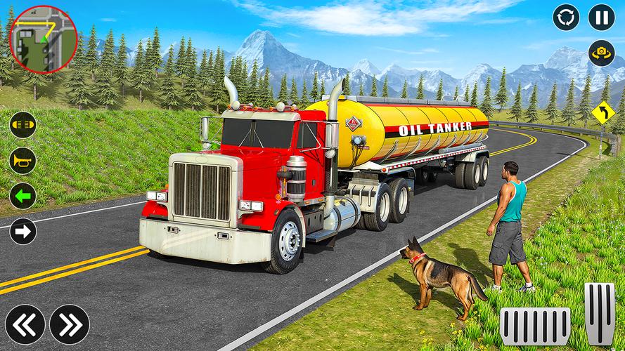 Truck Driving Game Truck Games Скриншот 0