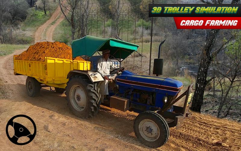 Tractor Trolley Farming Drive ဖန်သားပြင်ဓာတ်ပုံ 3
