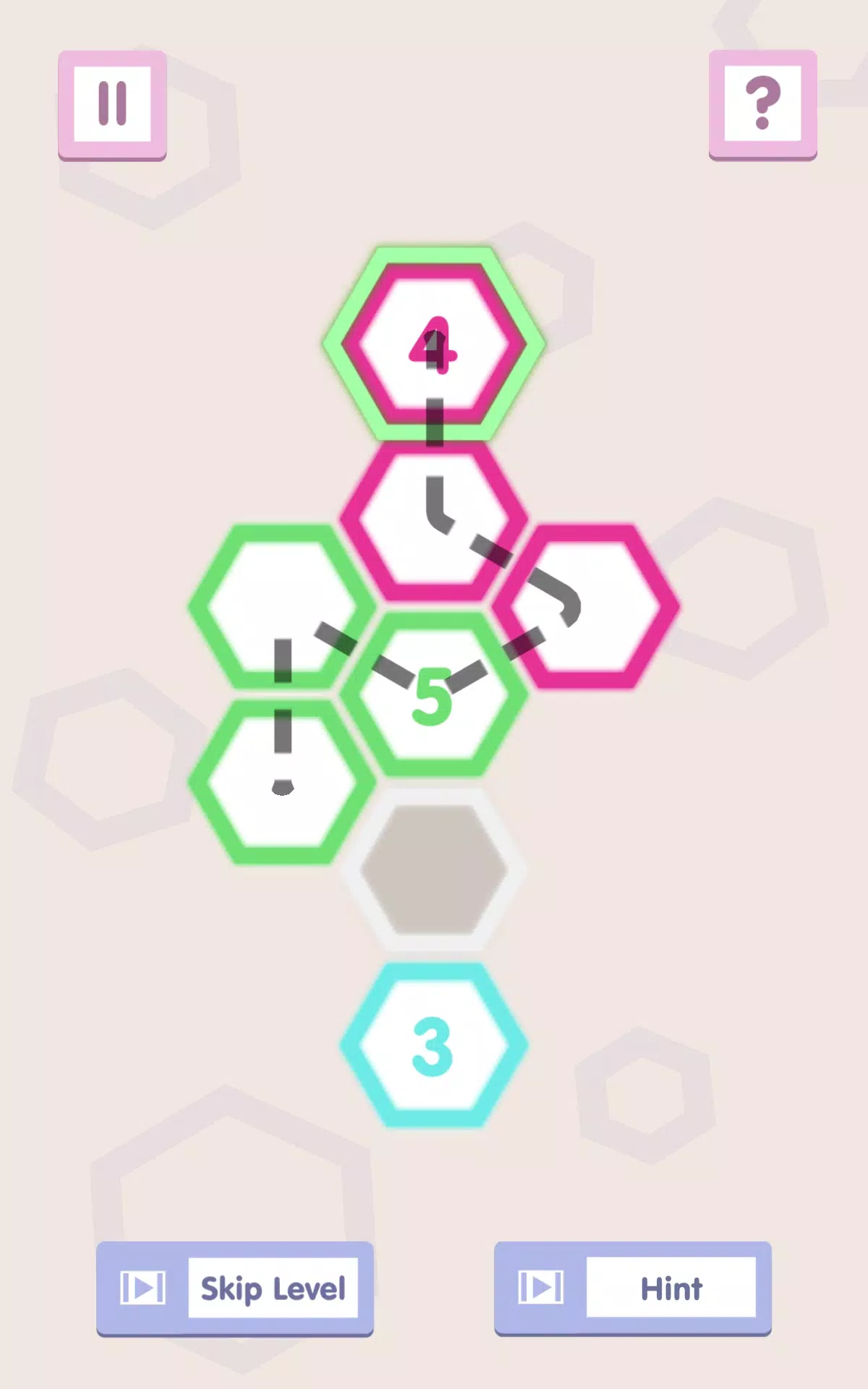 Number Path: Hexa Links Tangkapan skrin 0