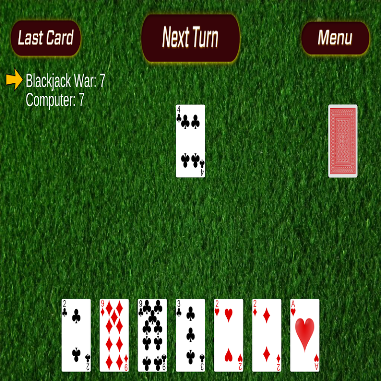 Blackjack War Скриншот 3