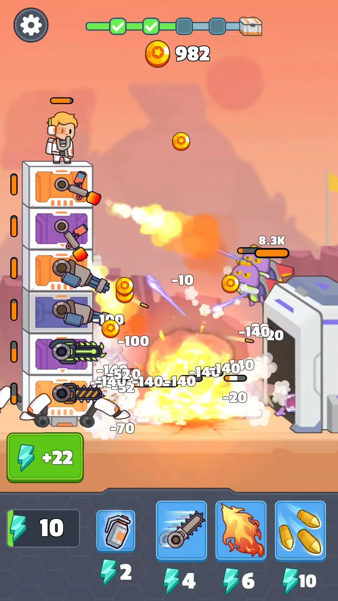 Tower Mash Defense Schermafbeelding 0