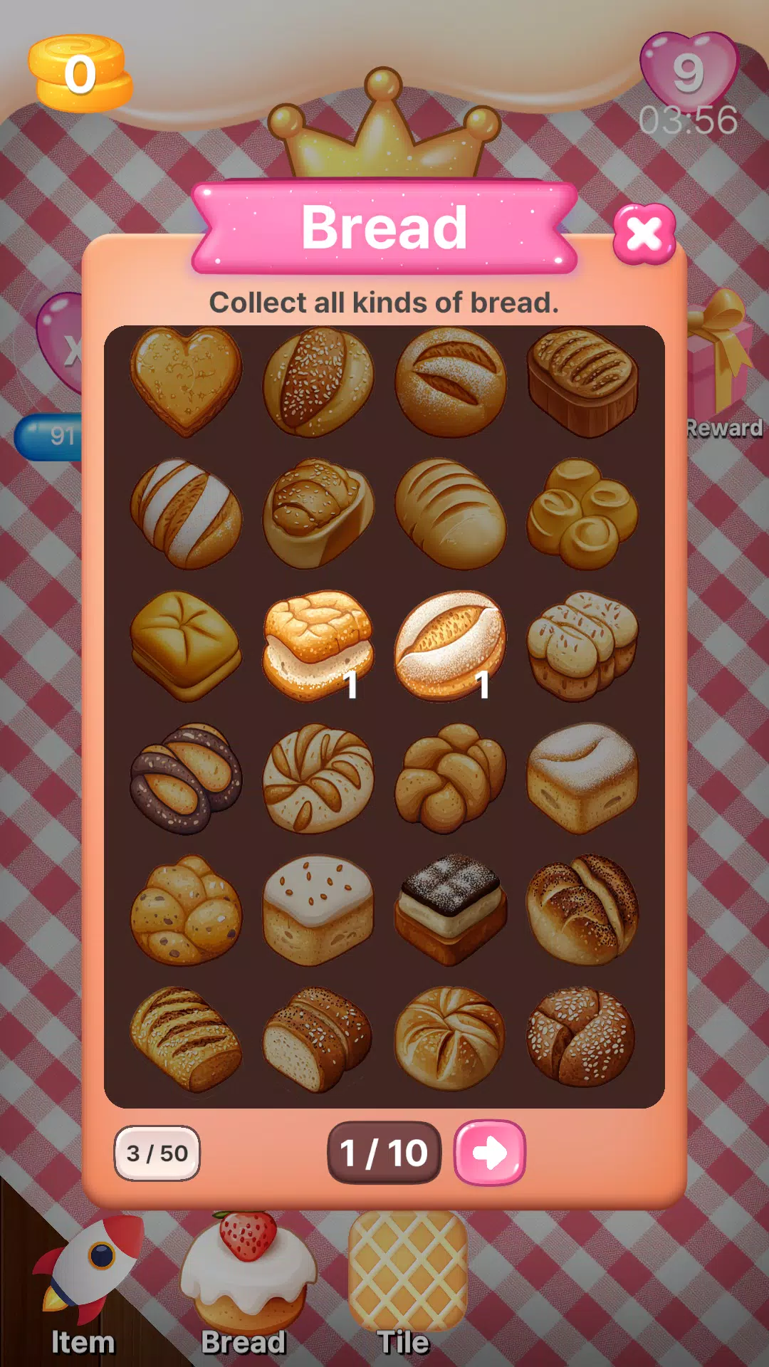 Match Puzzle 1+1 Bakery Captura de tela 3