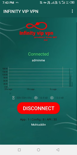 Infinity vip vpn Screenshot 2