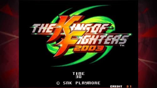 KOF 2003 ACA NEOGEO Ekran Görüntüsü 0