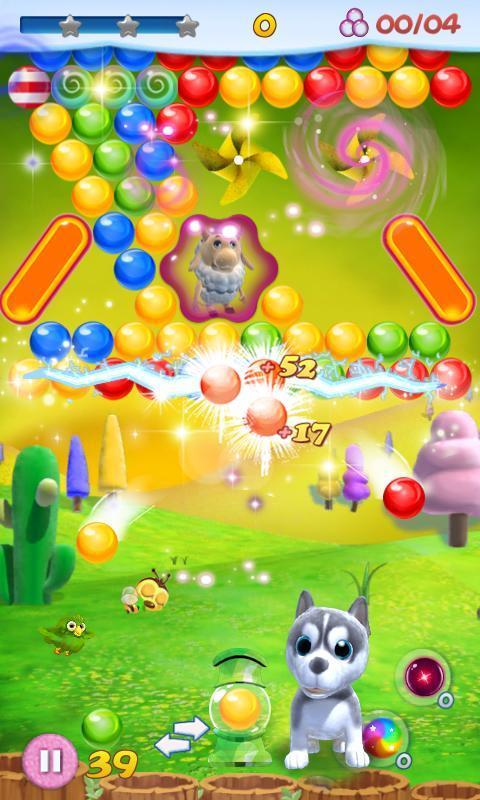 Puppy Pop Bubble Ảnh chụp màn hình 2