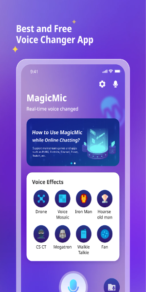 Voice Changer-MagicMic Ảnh chụp màn hình 0