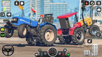 Modern Farmer Tractor Sim 3D Captura de pantalla 2