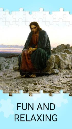 God Jesus Christ jigsaw puzzle Ekran Görüntüsü 2