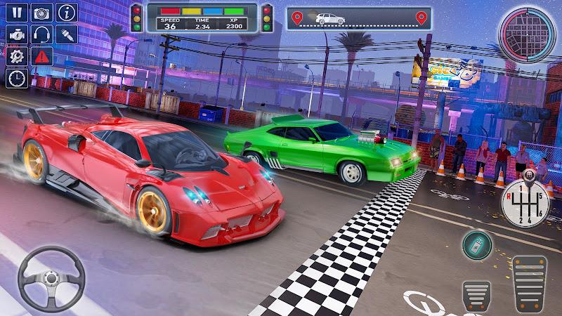 Schermata Super Car Racing 3d: Car Games 3