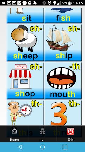 Schermata Phonics for Kids 3