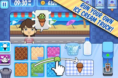 My Ice Cream Truck: Food Game Ảnh chụp màn hình 1