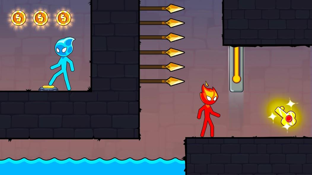 Schermata Stickman Red boy and Blue girl Mod 3