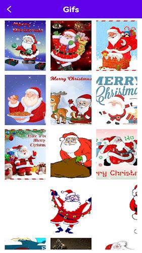 Santa Claus Gift GIF Sticker स्क्रीनशॉट 2