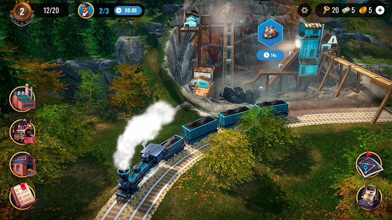 Railroad Empire: Train Game Ảnh chụp màn hình 3