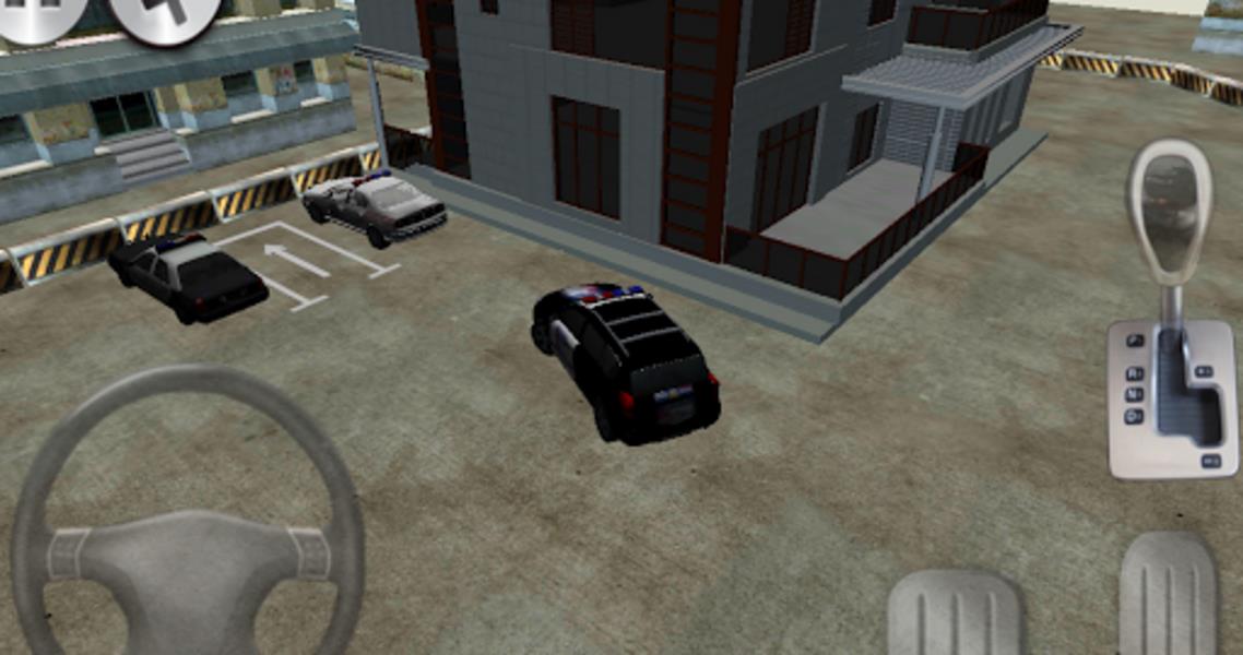 3D police car parking স্ক্রিনশট 3