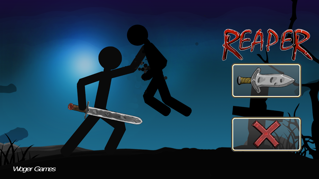 Stickman Reaper Mod স্ক্রিনশট 0