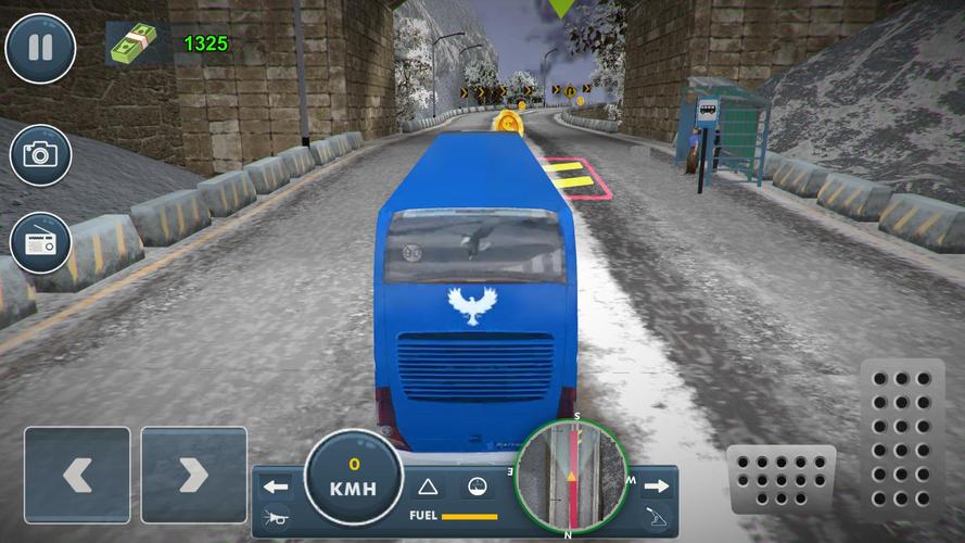 Motor Bus Simulator Coach Game Ảnh chụp màn hình 2