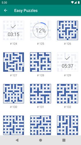 Schermata Fill-In Crosswords 2